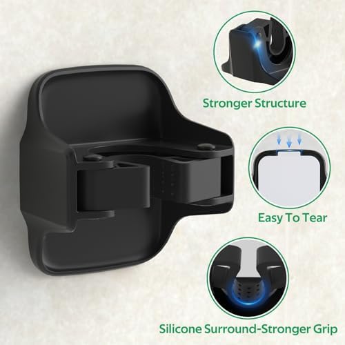 reliahom Broom Holder Wall Mount Mop Grippers organizer wall hanging - Image 3