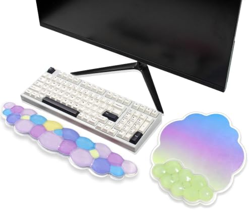 Gel Cloud Wrist Rest and Mouse Pad Support Set - Image 7