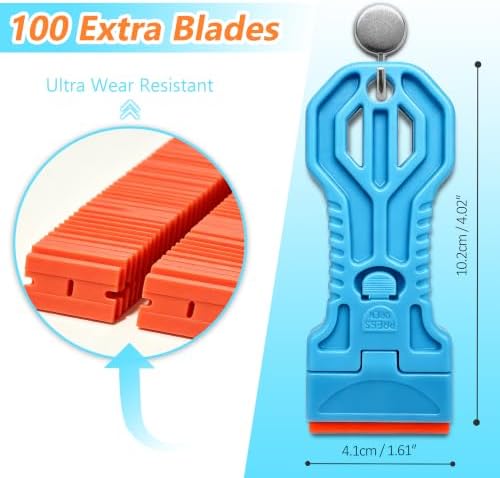 2 Pack Plastic Razor Blade Scraper - Image 2