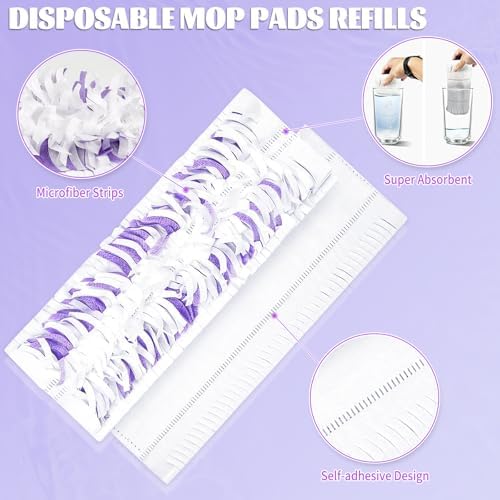 80 Pack Disposable Mop Pads Compatible - Image 3
