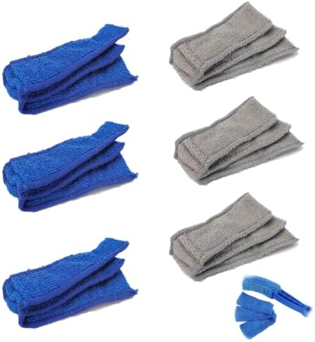 6 Pack Blind Duster Head Replacement Window Blind Cleaner Refill Microfiber by Unknown