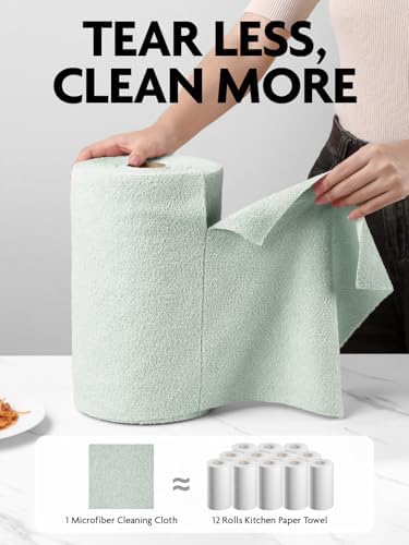Fantasticlean Microfiber Cleaning Cloth Roll- 75 Sheets - Image 3