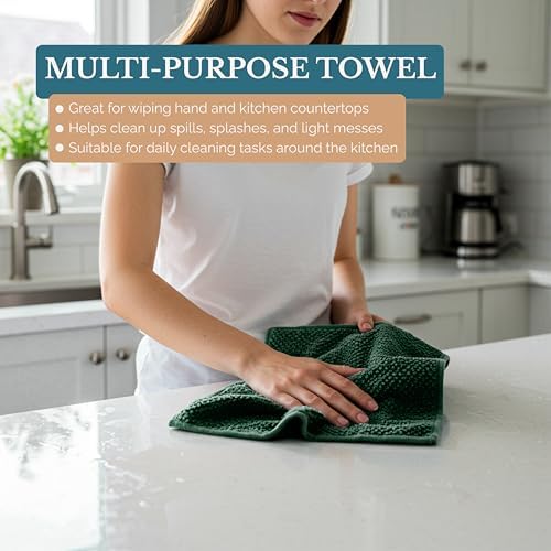 Casa Platino Kitchen Towel Set 8 Pc - Image 4