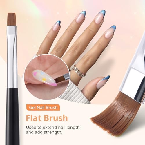 AIRSEE Nail Art Clean Up Brushes - Image 6