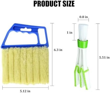 4PCS Car Blind Cleaner Duster Tool - Image 2