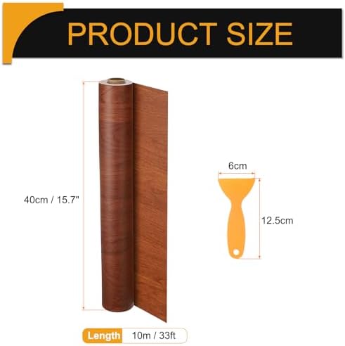 HARFINGTON Wood Grain Repair Tape 15.7" x 33ft Self Adhesive Repair Patch - Image 2