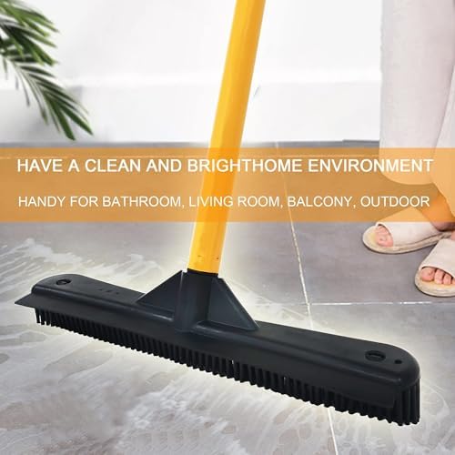 ZSOHHOME Silicone Push Broom, Pet Hair Squeegee - Image 7