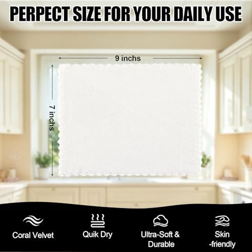 Kitinjoy 24 Pack Kitchen Cloths Dish Towels - Image 2