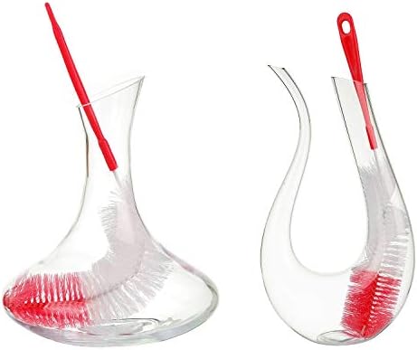 ALINK 16 inch Extra Long Red Bottle Cleaning Brush Cleaner - Image 4