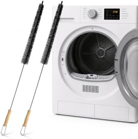 Dryer Vent Cleaner Kit, Bendable Lint Brush 2Pcs, 28 Inches by Unknown