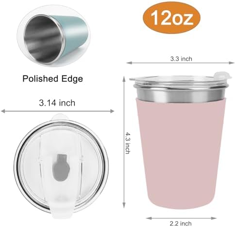 6 Pack Stainless Steel Kids Cups - Image 2