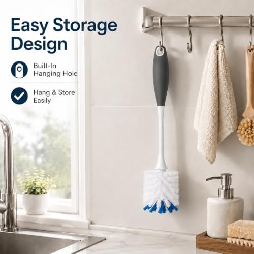 2 Pack Bottle Scrubbing Brushes - Image 7