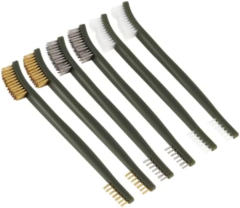 Mini Wire Brush Set, Paint and Dirt Remover, Cleaning Welding Slag and Rust by OriGlam