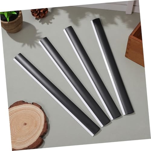 4Pcs Rubber Dustpan Lip Replacement Edge Strips - Image 7