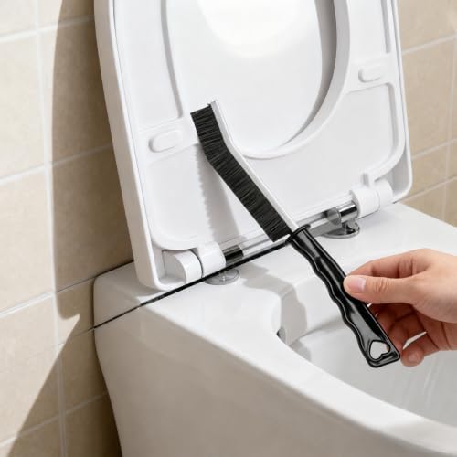Crevice Cleaning Brush Set, Hard Bristle Grout Brush - Image 4