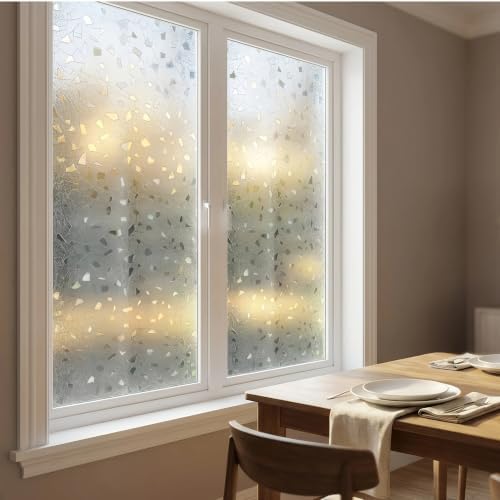 Decorative Crystal Stone Window Privacy Film, 35.4"x 78.7" - Image 7