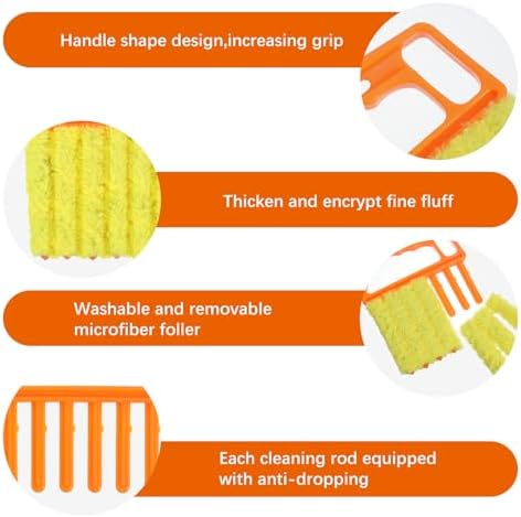 12pcs blinds cleaner tool handheld mini blind cleaner - Image 4