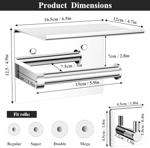 Tindbea Mega Size Toilet Paper Holder - Image 3