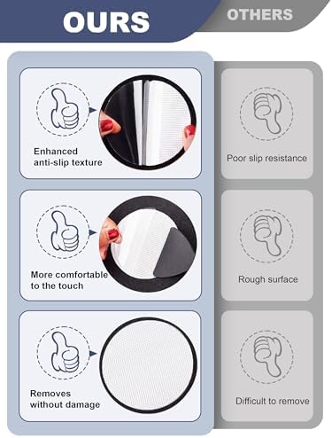 Secopad 12PCS Round Non Slip Bathtub Stickers - Image 5