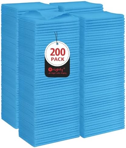 Orighty Microfiber Cleaning Cloth, 200 Pack Microfiber Towels by AllRightinOrighty