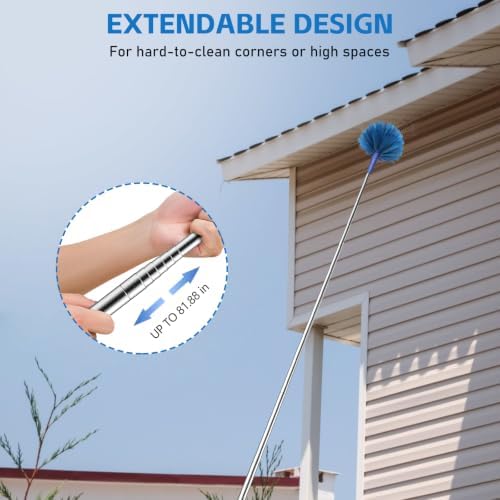 SetSail Cobweb Duster with Extension Pole, - Image 5