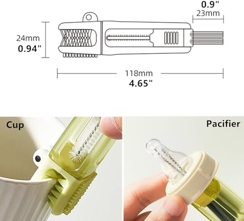 3 in 1 Cup Lid Cleaning Brush - Image 4
