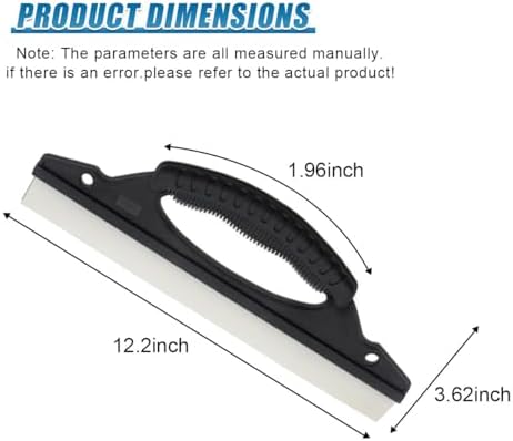 Car Squeegee, 12 Inch Automotive Windshield Squeegee - Image 2