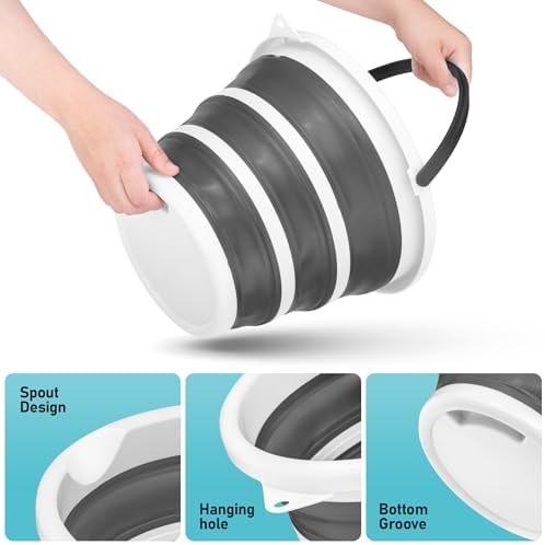 Superio Collapsible Bucket 2 Gallon Bucket - Image 5