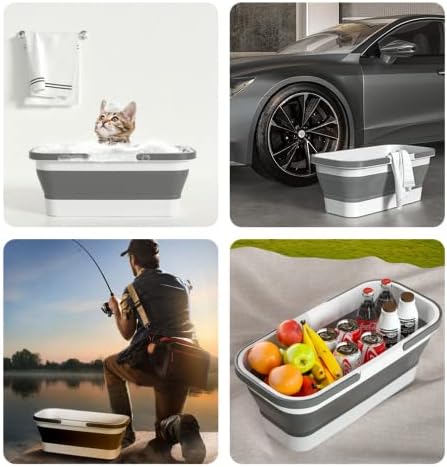 Long Plastic Rectangular Handy Baskets/Mop Buckets - Image 6