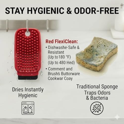 3-in-1 Silicone Dish Sponge - Image 3