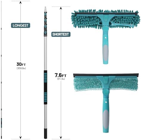 TelesPro 36 Feet High Reach Window Squeegee - Image 4