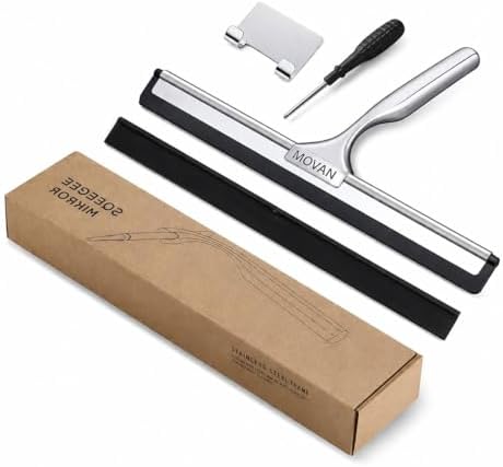 MOVAN Shower Squeegee for Glass Doors by MOVAN