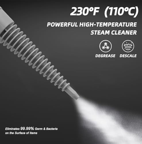 Handheld Steam Cleaner, Pressurized Multi-Surface Steam Shot - Image 4