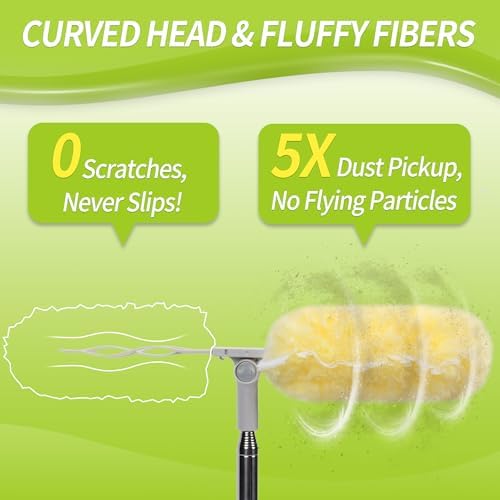 IVYROLL Dual Head Duster with Extended Handle 6 ft - Image 6