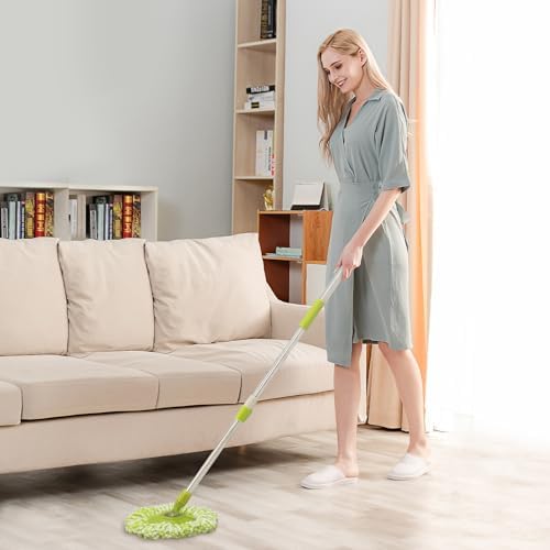 Spin Mop Replacement Handle 360 Degree Spin Mop Pole Handle Replacement - Image 6