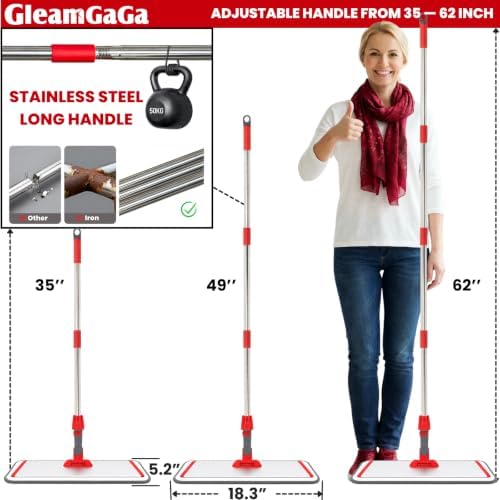 18” Professional Microfiber Mop - Image 2