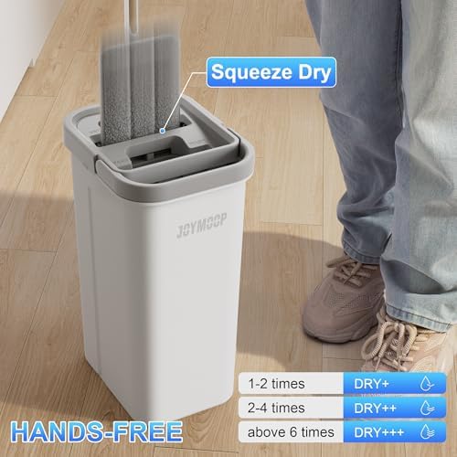 JOYMOOP Bathroom Cleaning Set, Mop and Bucket System - Image 3