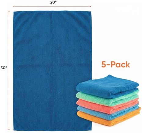 Superio Microfiber Squeegee Mopping Towel Extra Large Miracle Cloth Streak Free - Image 2