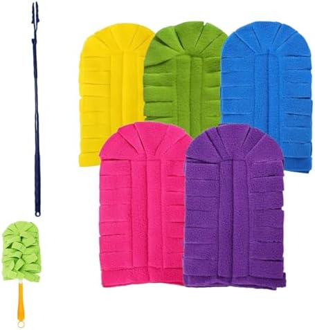 Reusable Chenille Microfiber Dust Duster, 360° Electrostatic Duster Refills — by Unknown