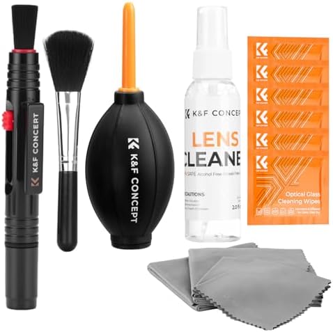 K&F CONCEPT 15 in 1 Camera Pro Cleaning Kit by KFCONCEPT