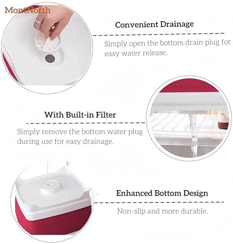 Collapsible Wash Basin 9L, Foldable Dish Tub - Image 6