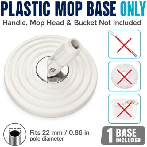 Plastic Mop Base Replacement for RinseWise Spin Mop Bucket - Image 2
