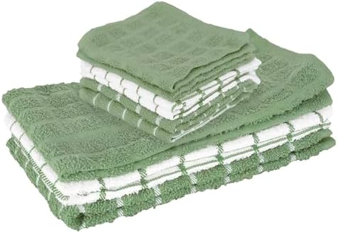 Ritz Premium 3-Pack Kitchen Towel & 6-Pack Dish Cloth Set by RITZ