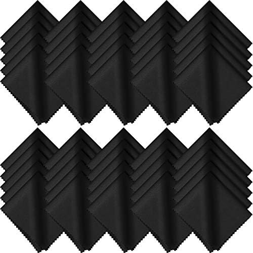 Frienda 50 Pcs Microfiber Glass Cleaning Cloths Lens by Frienda