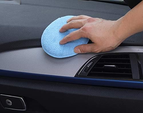 SimpleHouseware Car Wash Sponge Wax Microfiber Applicator Pads - Image 4