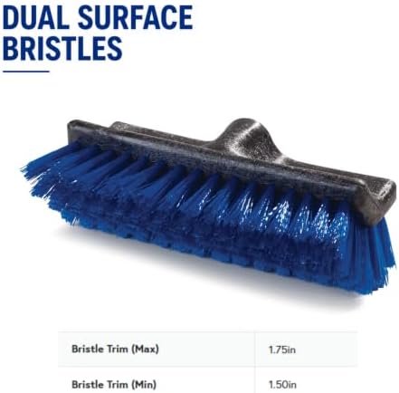 SPARTA Flo-Pac Deck Brush Floor Scrubber, Grout Brush - Image 2