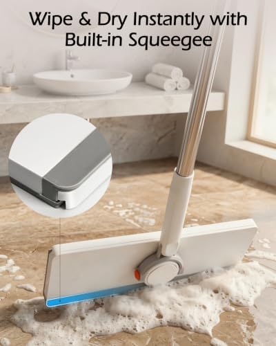 MASTERTOP Snap Grip Mop, Hands Free Flat Mop - Image 5