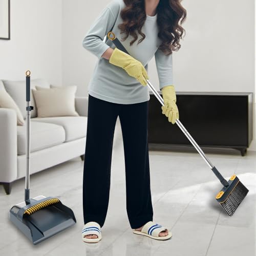 54" Lightweight Broom and Dustpan Set - Image 4