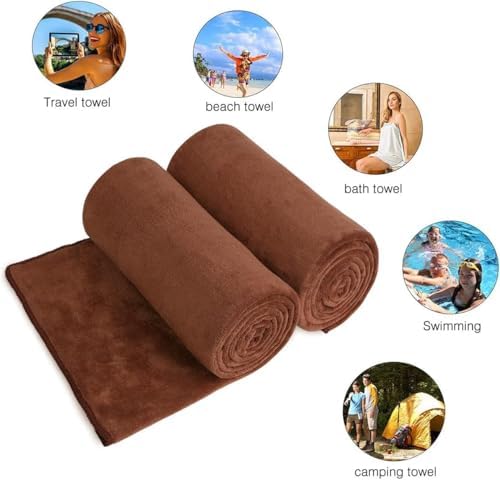 JML Microfiber Bath Towels, 6 Pack - Image 6