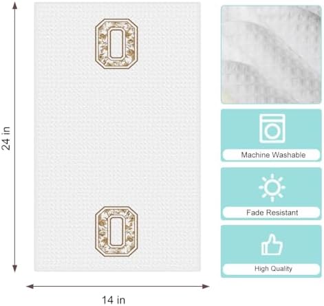 Chinoiserie Initial Kitchen Towels, Personalized Kitchen Towels, Personalized - Image 6